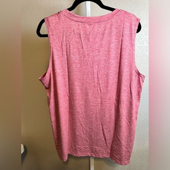 NWOT Women’s Heather Red Graphic Tank Top “Vintage 1983 Original Parts” - 2XL - Picture 5 of 5